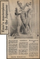 19810306 ENZO PLAZZOTTA BRONZE FOR NIPPON TELEVISION CN